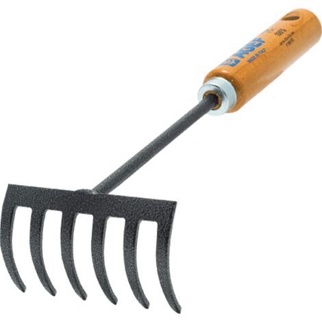 AGEF - RASTRELLINO 6 DENTI CON STELO (1/2)