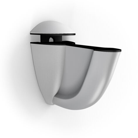 BOLIS ITALIA - 2 REGGIMENSOLA PER VETROLUNA CM.7 ARGENTO (1/2)