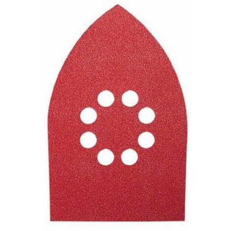 BOSCH - 5 FOGLI ABRASIVI PER LEVIGATRICEMULTIPLA G40 - LEGNO/METALLO (1/2)