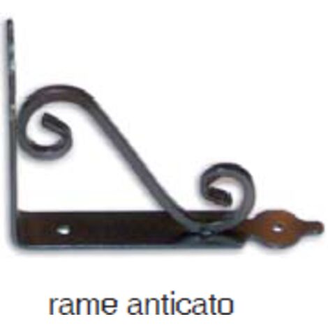 MASIDEF - 1 REGGIMENSOLA RUSTICA 250x200MM COLORE RAME ANTICATO