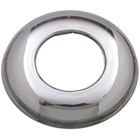 ROSETTA PER RUBINETTO 1/2 x H10MM - INACCIAIO CROMATO