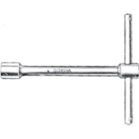 ORECA-CHIAVE A T BOCCA ESAGONALE MODELLO CORTO mm 4 CROMATE (1/2)