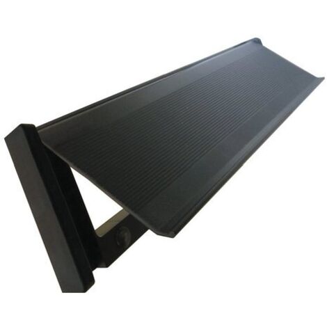 ALUBOX - COPRIFERITOIA A INCASSO 26x8CMNERA