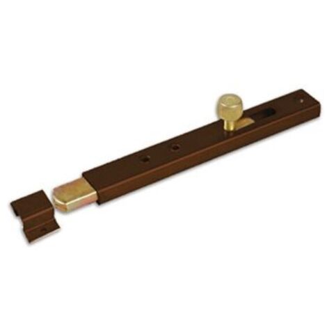 MASIDEF-CATENACCIO PROFILATO DA AVVITAREBRONZATO - 200X20MM