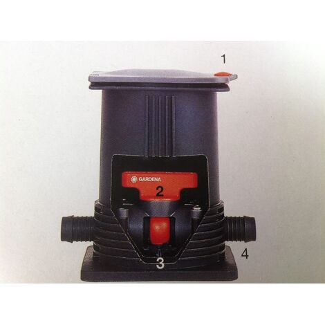 GARDENA 1533-29  SPRINKLER-SYSTEM  VALVOLA DI CONTROLLO E CHIUSURA (1/4)