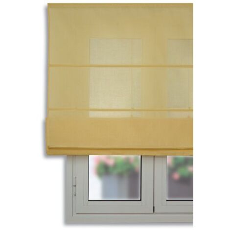 STORPLANET - TENDA PIEGHEVOLE CON BACCHETTE SERIE CITY GIALLO 90X175 cm