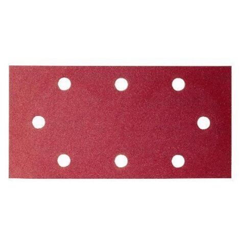 BOSCH -10 FOGLI CARTA ABRASIVA PER LEVIGATRICE 8 BUCHI GRANA 40