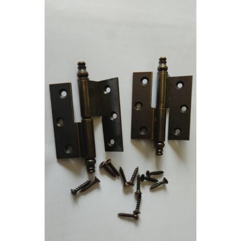 2 PZ CERNIERE Di Ricambio Cerniere Armadio Esterno Cerniere Armadio Cerniere Porta EUR 18,13