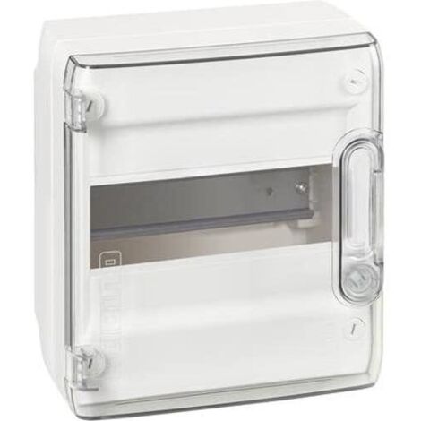 Bticino – Centralino da parete 8 moduli DIN35 IP40 – Portello trasparente – Resina termoplastica – Apertura reversibile (1/3)