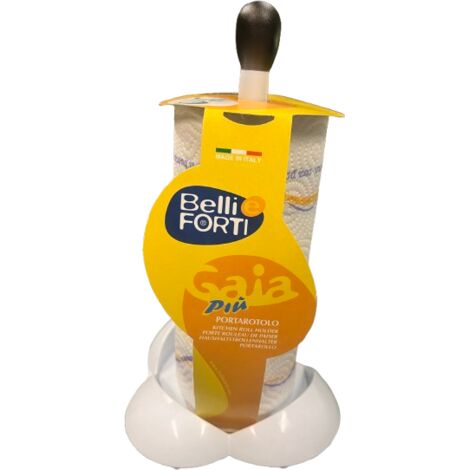 BELLI E FORTI - PORTAROTOLO CUCINA GAIAPIU' BIANCO