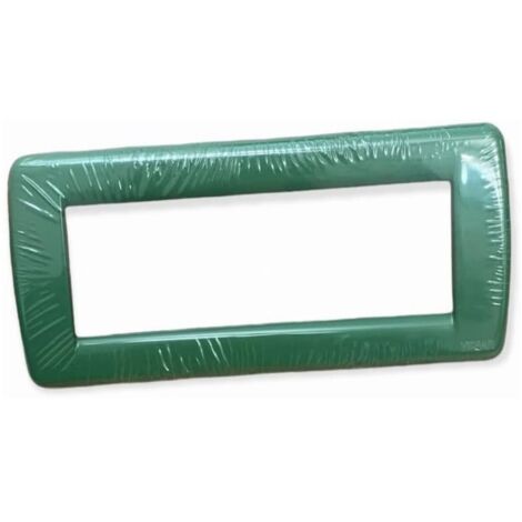 VIMAR - PLACCA IDEA RONDO' 6 MODULI COLORE VERDE SALVIA 16756.08
