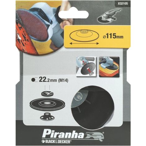 PIRANHA - PLATORELLO CON GHIERA PER ANGOLARI 115MM (1/2)