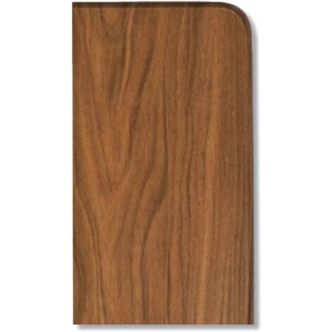DECORLEGNO - MENSOLA IN MDF DOMUS NOCE DIAM. FORO MM.10 CM.80X21X2