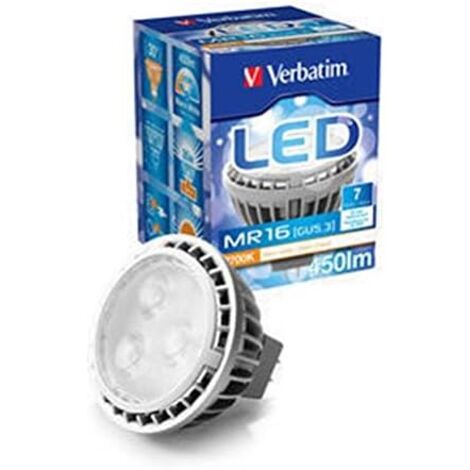 VERBATIN - LAMPADA LED MR 16 12V 6,5W GU5,3 270LM 2700K WARM WHITE