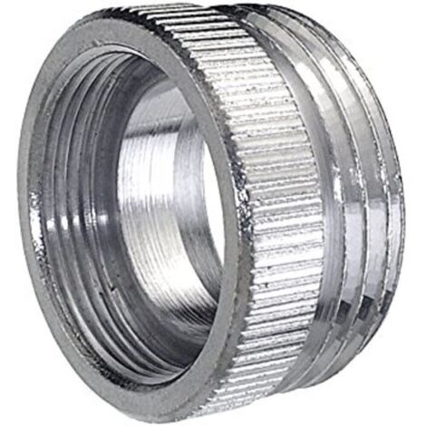 RACCORDO ADATTATORE FEMMINA M22/1MX3/4- IN OTTONE CROMATO (1/2)