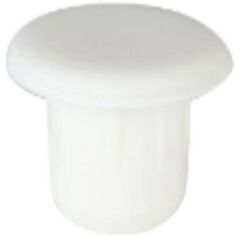 120 Tappi Coprifori In Plastica Bianca – Set Da 5, 6, 8 E 10 Mm, Per Viti E Fori Di Trapano