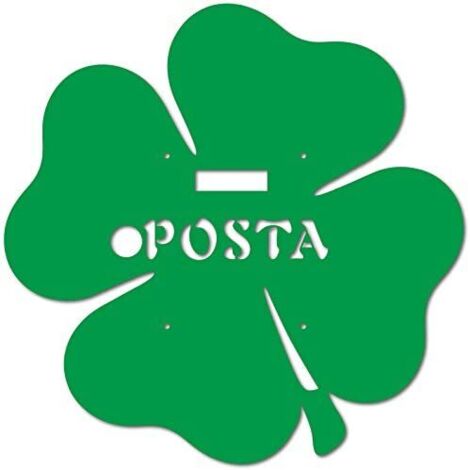 ALUBOX - FRONTALI MIA PER CASSETTE POSTALI A FORMA DI QUADRIFOGLIO