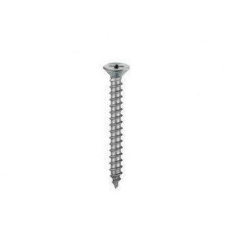 ORECA - 10 VITI PER FERRO AUTOFILETTANTI- TESTA PIANA SVASATA CON TAGLIO A CROCE 4,2X9,5MM