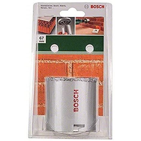 BOSCH - SEGA A TAZZA RIVESTITA IN CARBURO DI TUNGSTENO 67mm (1/4)