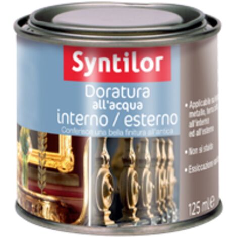 SYNTILOR - DORATURA ALL'ACQUA 125ml - COLORE ARGENTO (1/2)