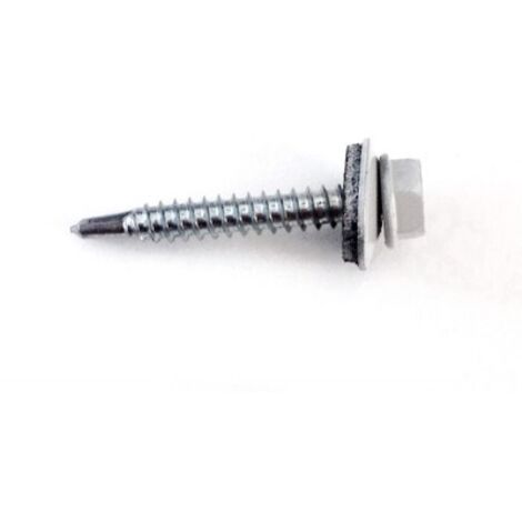 MASIDEF-CONNEX- VITI AUTOPERFORANTI PERCOPERTURE BIANCHE 4,8X35MM
