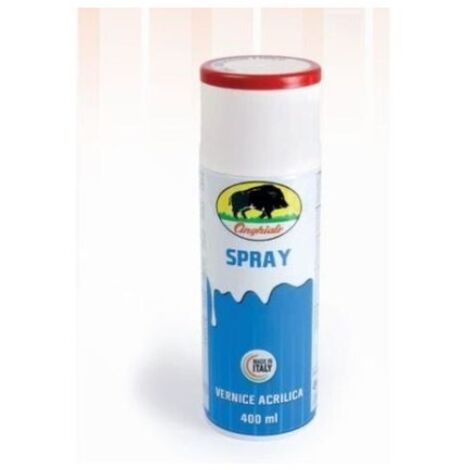 CINGHIALE - SMALTO SPRAY CARROZZERIA 400ML NERO (1/2)