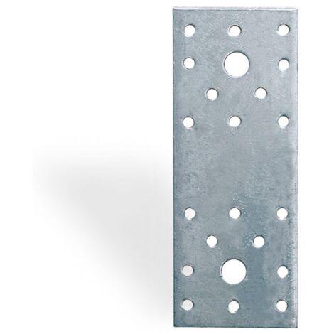 MASIDEF-CONNEX- 1 GIUNTO A PIASTRA FORATO MM.3 180X40 ZINCATO (1/2)