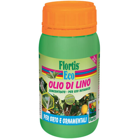 OLIO DI LINO CORROBORANTE 200ML FLORTIS ALT COCCINIGLIE (1/3)
