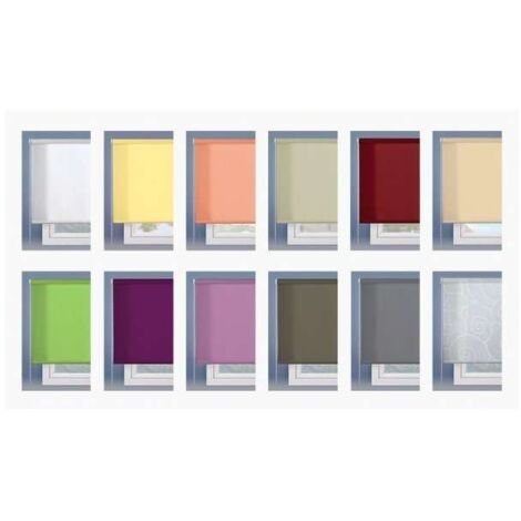 STOR PLANET - ROLL-UP - TENDA A RULLO FILTRANTE TRASLUCIDA COLORE BIANCO - 100X180CM (1/4)