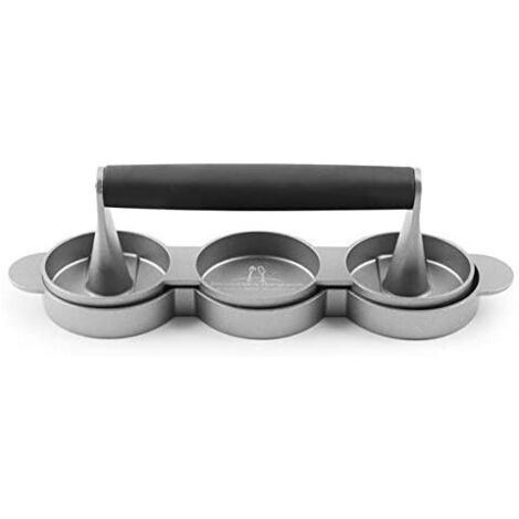 Presshamburger triplo in alluminio 7 cm Alessandro Borghese Linea Kitchen Tips (1/2)