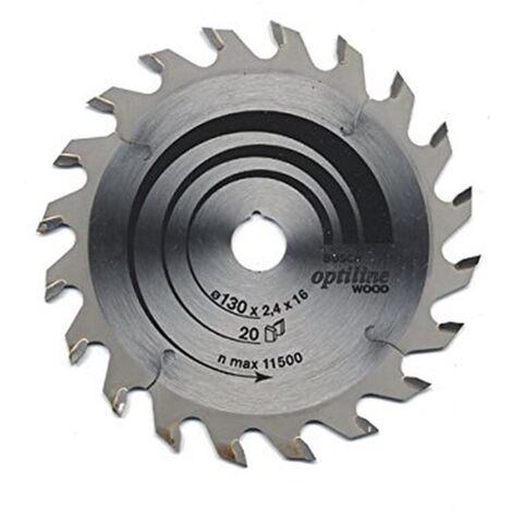 Bosch Optiline Wood Lama per sega circolare 130x20 mm per legno
