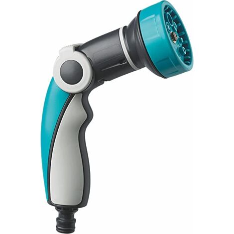 GF Irrigatore A Picchetto 4 Getti Regolabile, Testa Orientabile, Ideale Per Giardino – Arancione - 5