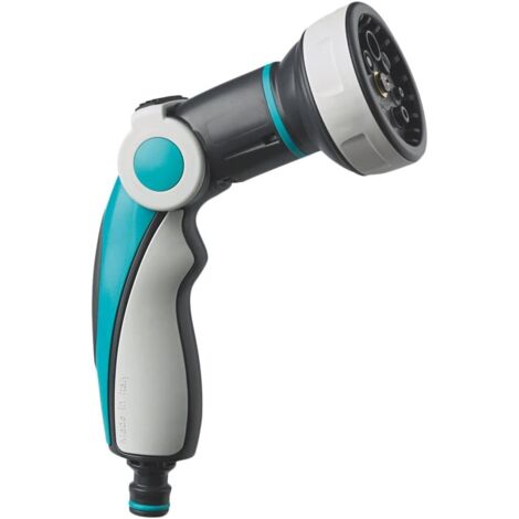 GF Irrigatore A Picchetto 4 Getti Regolabile, Testa Orientabile, Ideale Per Giardino – Arancione - 3
