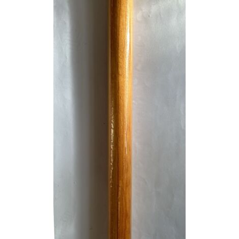 Bastone Per Tende In Legno Regolabile Da 122 A 213 Cm | Stile Bohémien Con Terminali, Finitura Rustica - 2