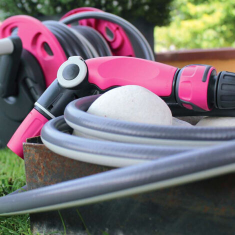 PISTOLA PER IRRIGAZIONE JET EASY PLUSA 3 GETTI - COLORE ROSA/NERO (1/2)