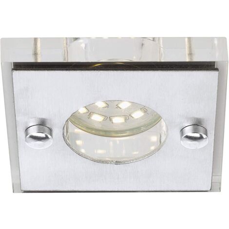 BRILONER - FARETTO QUADRO LED DA INCASSO5W ALLUMINIO (1/5)