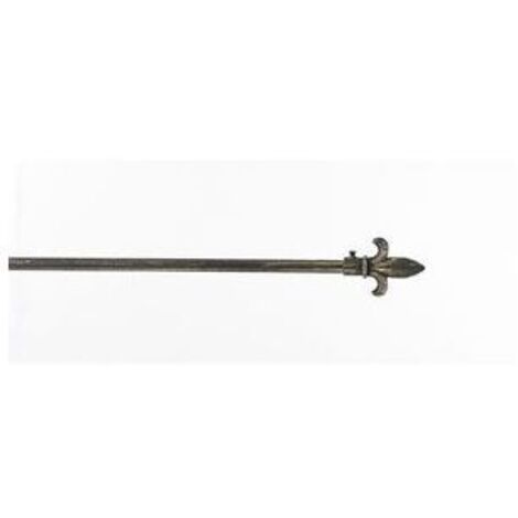 SWISH - KIT BASTONE PER TENDA IN ACCIAIONERO/ORO 70-120 cm DIAM. 8/11 (1/5)