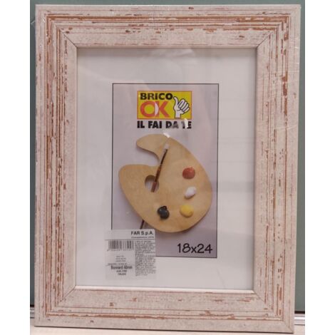 FAR S.P.A - CORNICE BONNARD 40MM - 18X24CM COL. 102 - IN LEGNO PINO