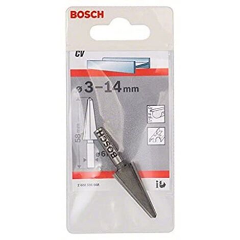 Bosch 2 608 596 668 - Punta per lamiera, cilindrica (3-14 mm, 58 mm, 6 mm) (1/4)