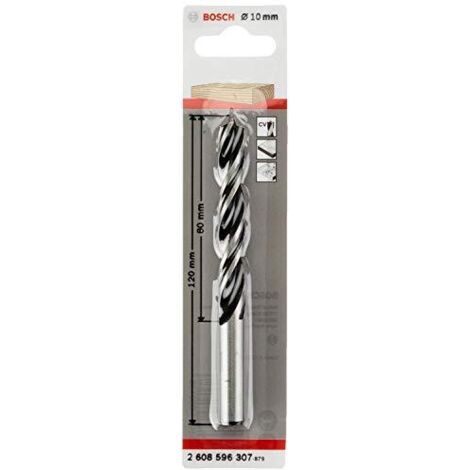 BOSCH PUNTA D. 10 MM L. 80 / 120 MM PERLEGNO
