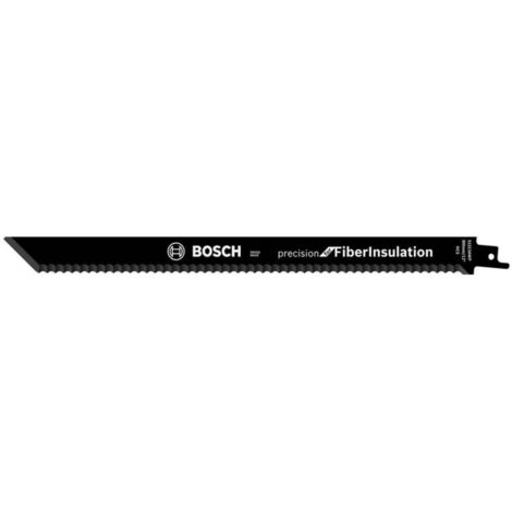 Scheda di 2 lame per coltelli a sciabola BOSCH speciali per isolamento e fibre S1213AWP - 2608635528