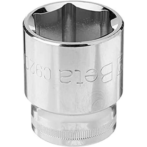 BETA Chiave Bussola Bocca Esagonale Acciaio Cromato - Uni-ISO 3316 din 3123 - 920a mm 28