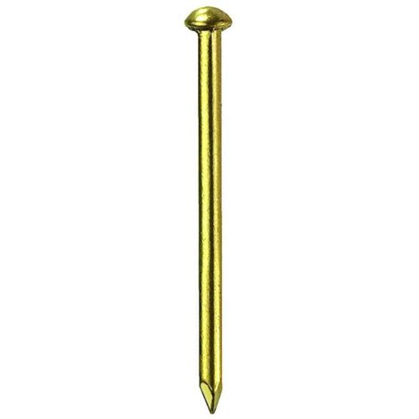 CHIODINI IN OTTONE, PERNI PER CARTELLI 0,8X11MM GR.30 (1/2)