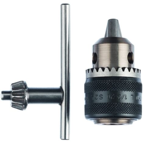 Bosch 2609255700 - Mandrino a chiave, capacità 1-10 mm, 12,7 mm x 20 tpi (passo filetto 1,27 mm) (1/3)