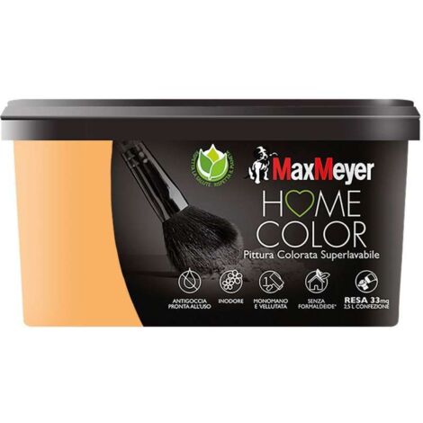 Max Meyer Idropittura Superlavabile Home Color - Melone 2.5 L