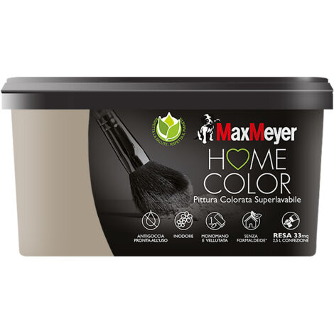 Max Meyer Idropittura Superlavabile Home Color Savana - 2.5 L