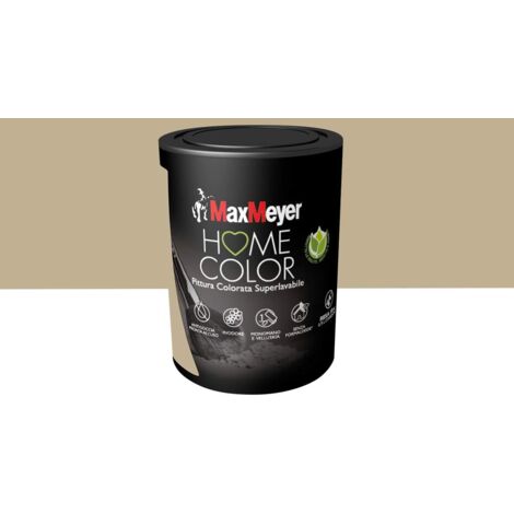 MaxMeyer Idropittura superlavabile Home Color Dune 0,75 l