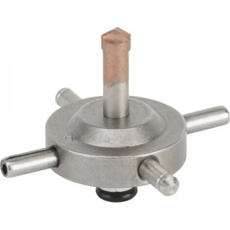 Croce di centraggio per punte di perforazione a secco e estrattori di scatole, 112 mm
