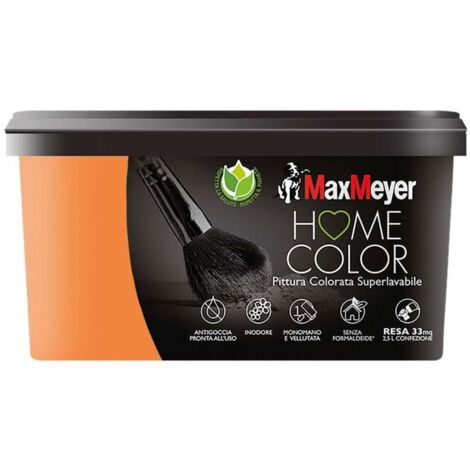 Max Meyer Idropittura Seduzione 2.5L - Superlavabile e Inodore per Interni