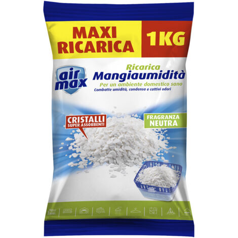 Ricarica Sali Assorbi Umidità 1 kg AIR MAX - Fragranza Neutra